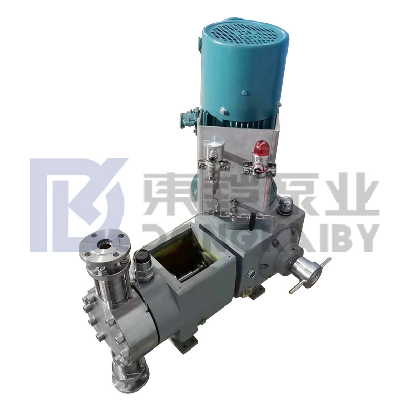 The process when a Metering Pump works