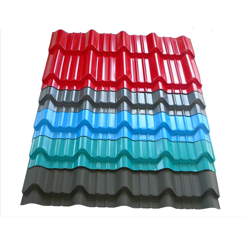 PPGI PPGL Color Coated Corrugated Steel Roof Sheet