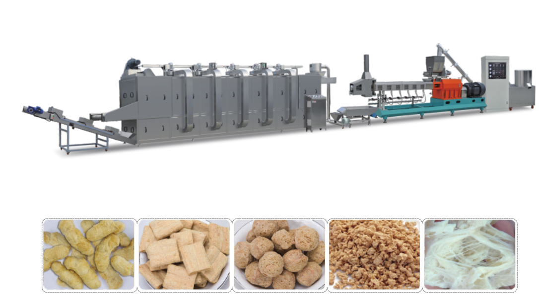 Inside a Modern Textured Vegetable Protein Production Line Factory: Efficiency and Quality Unveiled